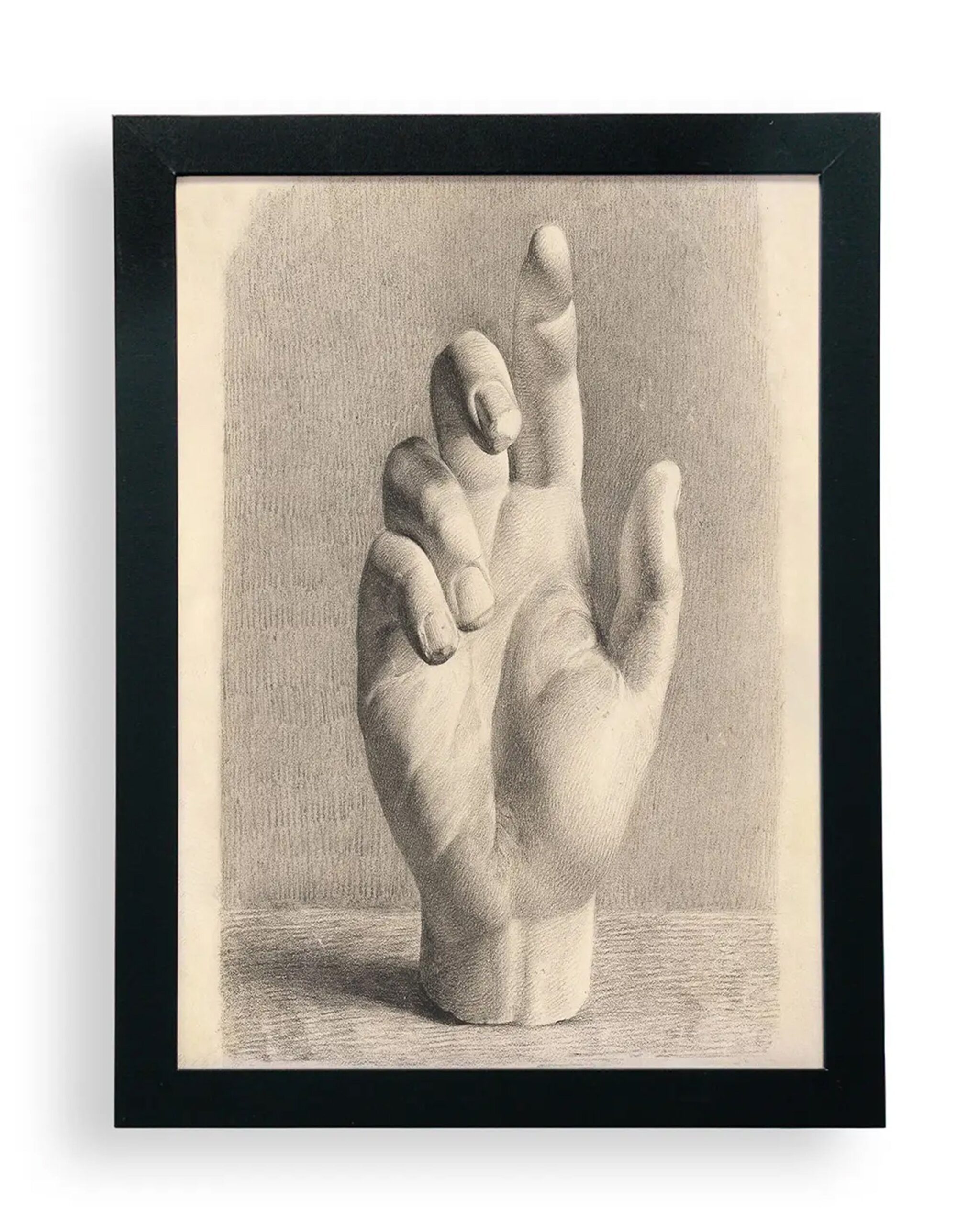 Dreyer Hand Drawn After Plaster