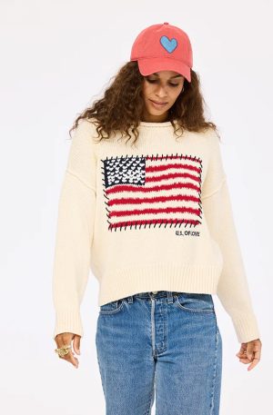 Roll Neck /US of Love Sweater