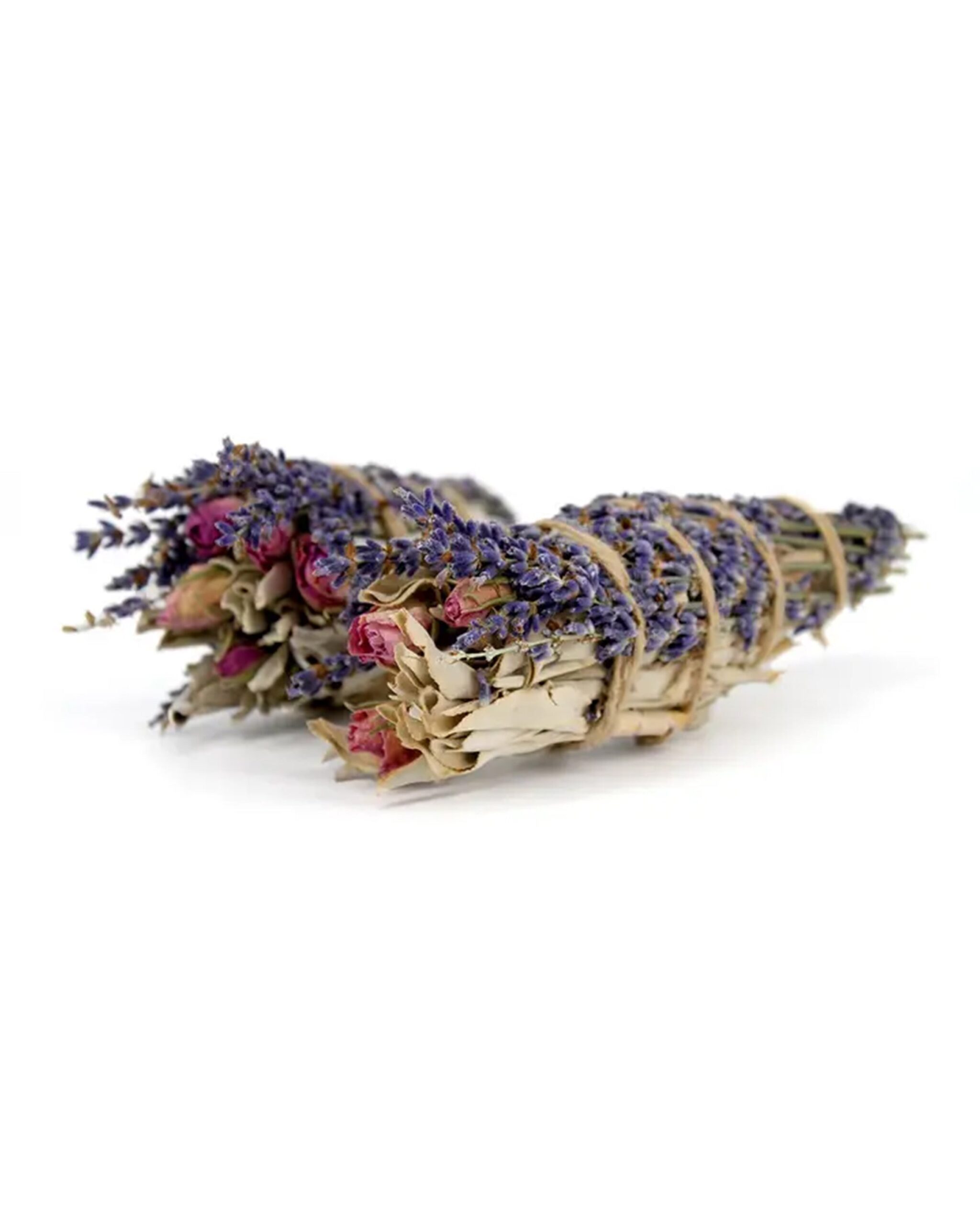 Lavender, Sage and Rose Smudge