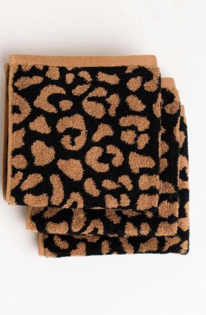 Wild Leopard Face Towel