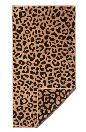 Wild Leopard Bath Towel