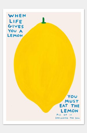 When Life Gives You A Lemon Postcard