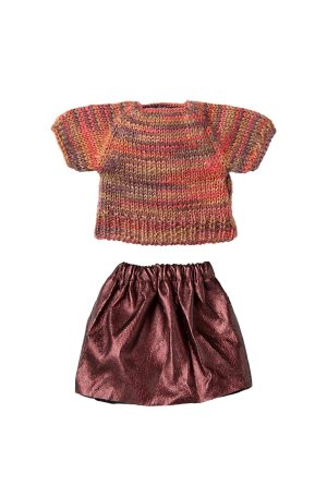 Maileg Skirt & Knitted Blouse
