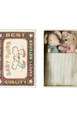 Maileg Baby Twins Matchbox