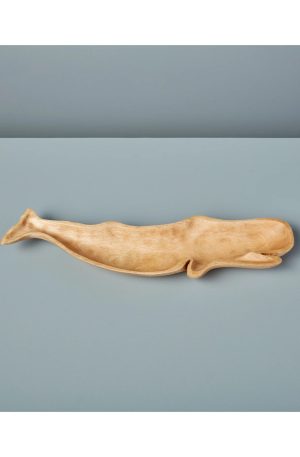 Kiln Mango Wood Whale Dish