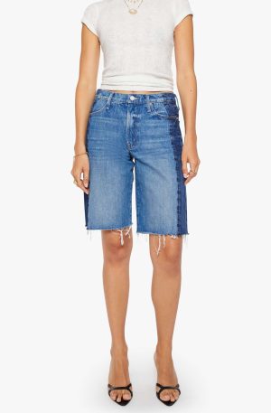 Mid Rise Maven Bermuda Fray