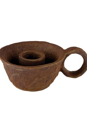 Mini Brown Candle Holder