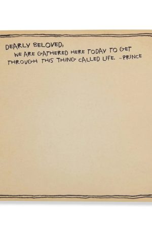 Dearly Beloved (Prince) Notepad