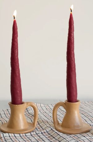 Purple Carrot Candle Taper