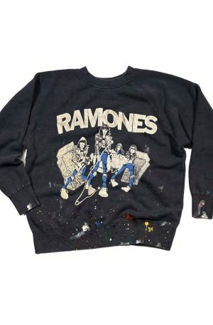 The Ramones Shrunken LS Sweatshirt