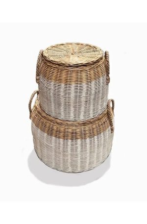 Lidded Round Basket