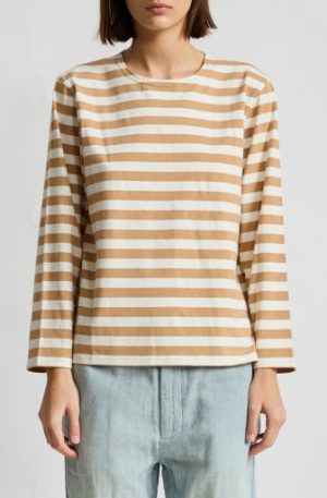 MILLS POND STRIPED T