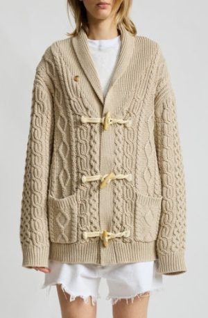 TARYN TOGGLE SWEATER