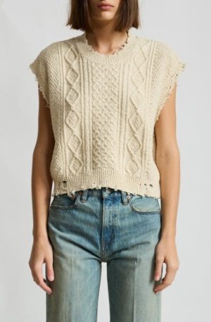 BOYFRIEND CABLE VEST