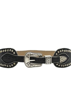 Silver Western Croc 12436