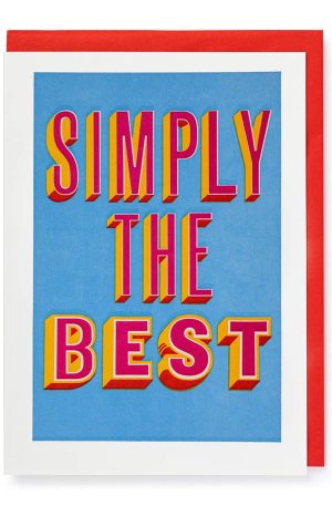 Simply The Best Card