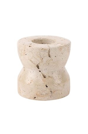 Travertine Marble Candle Holder