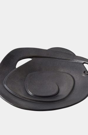 Spiral Plate Black