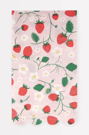 Strawberry Guest Towels