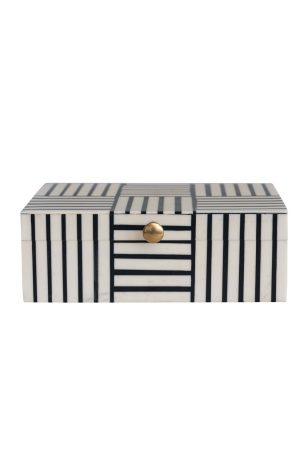 Resin Box Striped Pattern