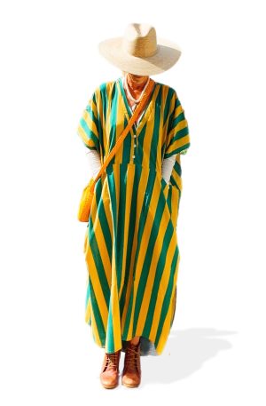 Suft Stripe Kaftan