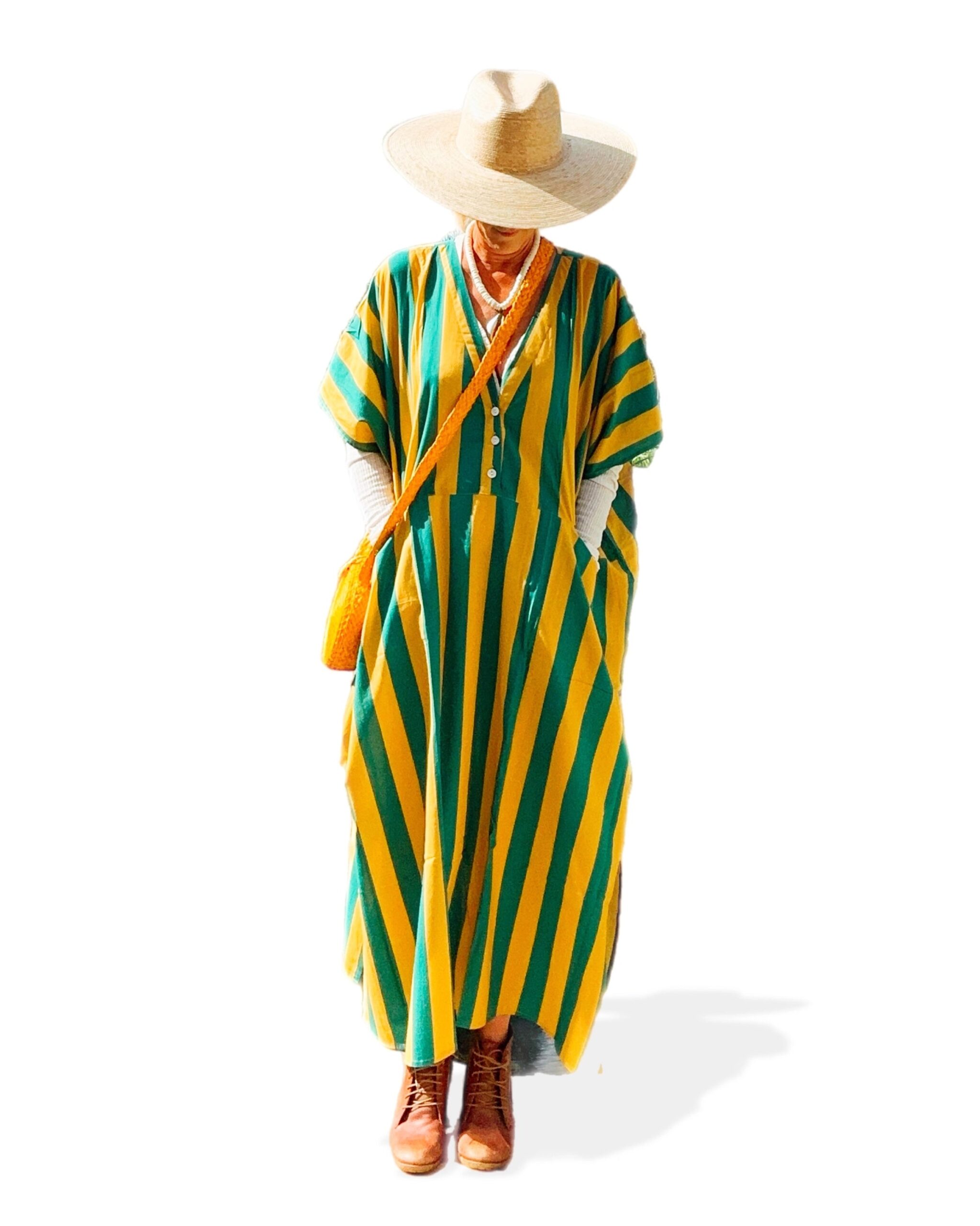 Suft Stripe Kaftan