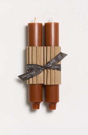 9″ Taper Candle/Terra-Cotta