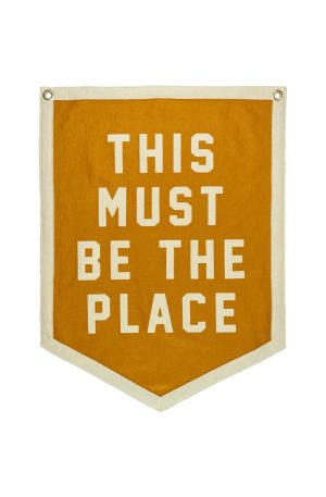 This Must Be The Place Camp Flag