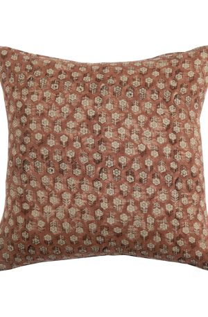Tulsi Saffron Pillow 24×24