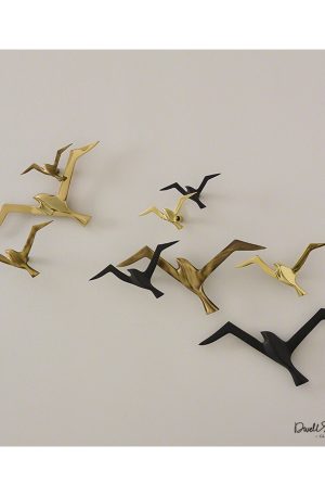 Metallic Flock Black