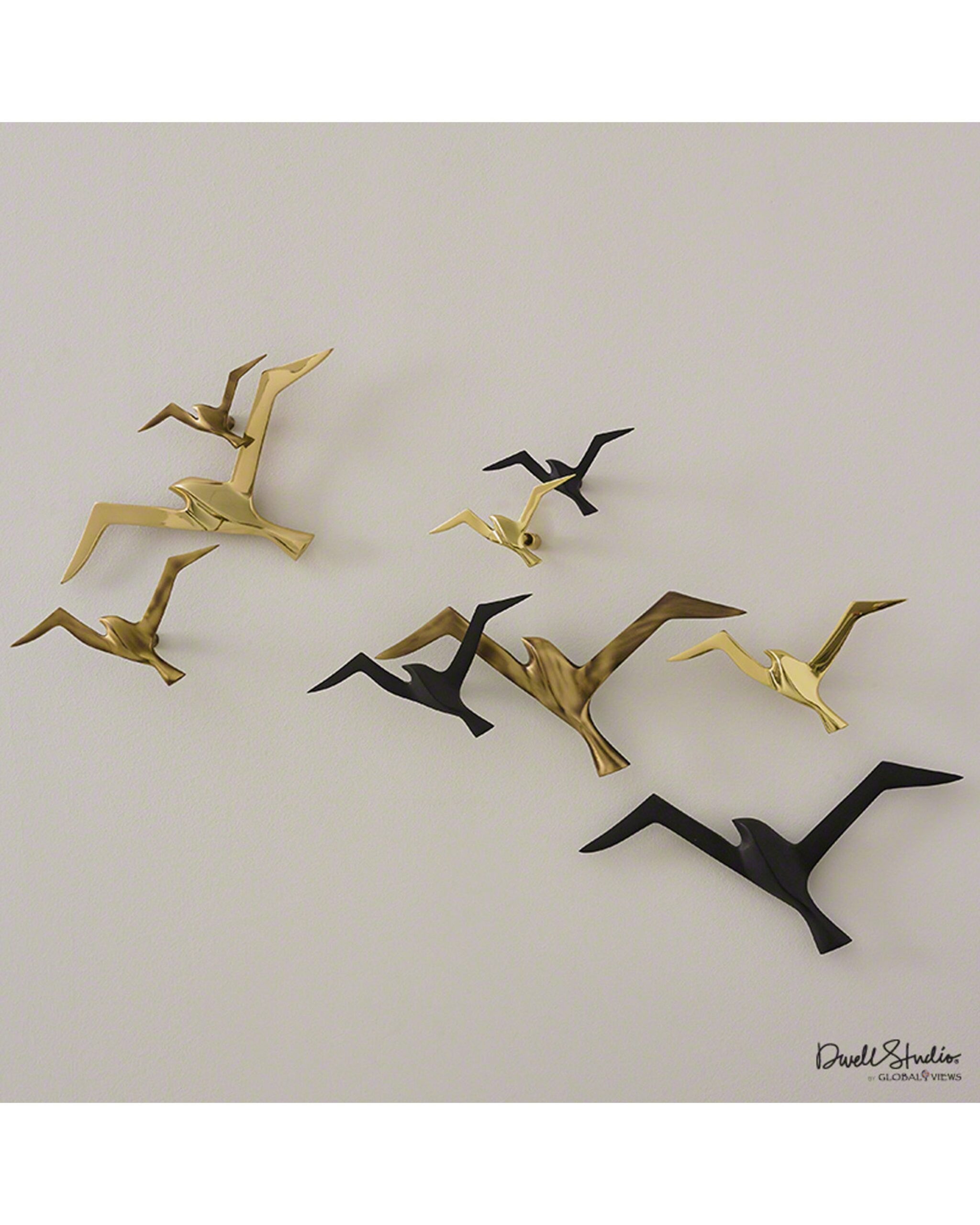 Metallic Flock Black