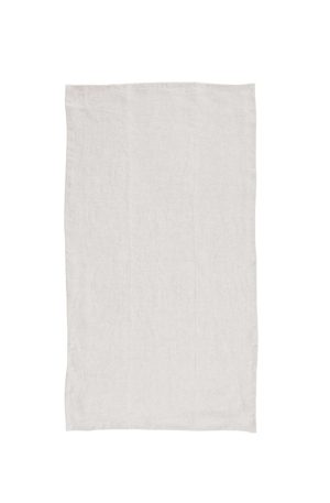 DF8163 Stonewashed Linen Tea Towel Ivory