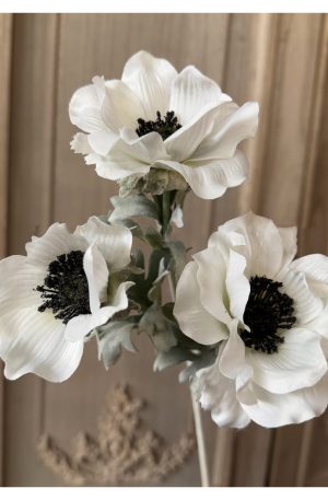 22” Faux Anemone Artificial Flowers