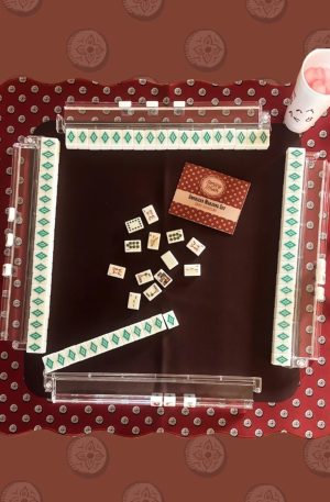 Wild West Mahjong SET – Tiles, 4 Racks, bag, & Mat