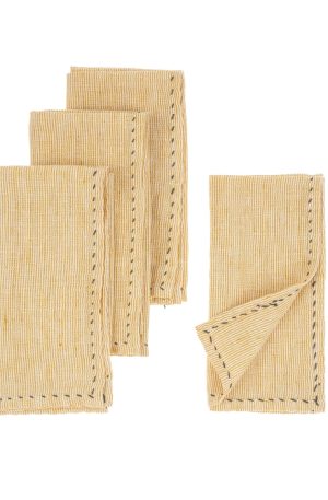 Linen Pinstripe napkins